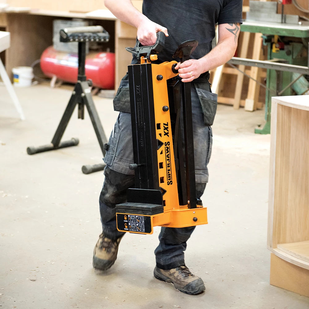 Triton SuperJaws XL Portable Clamping System - 1000kg Force, Feet Operated