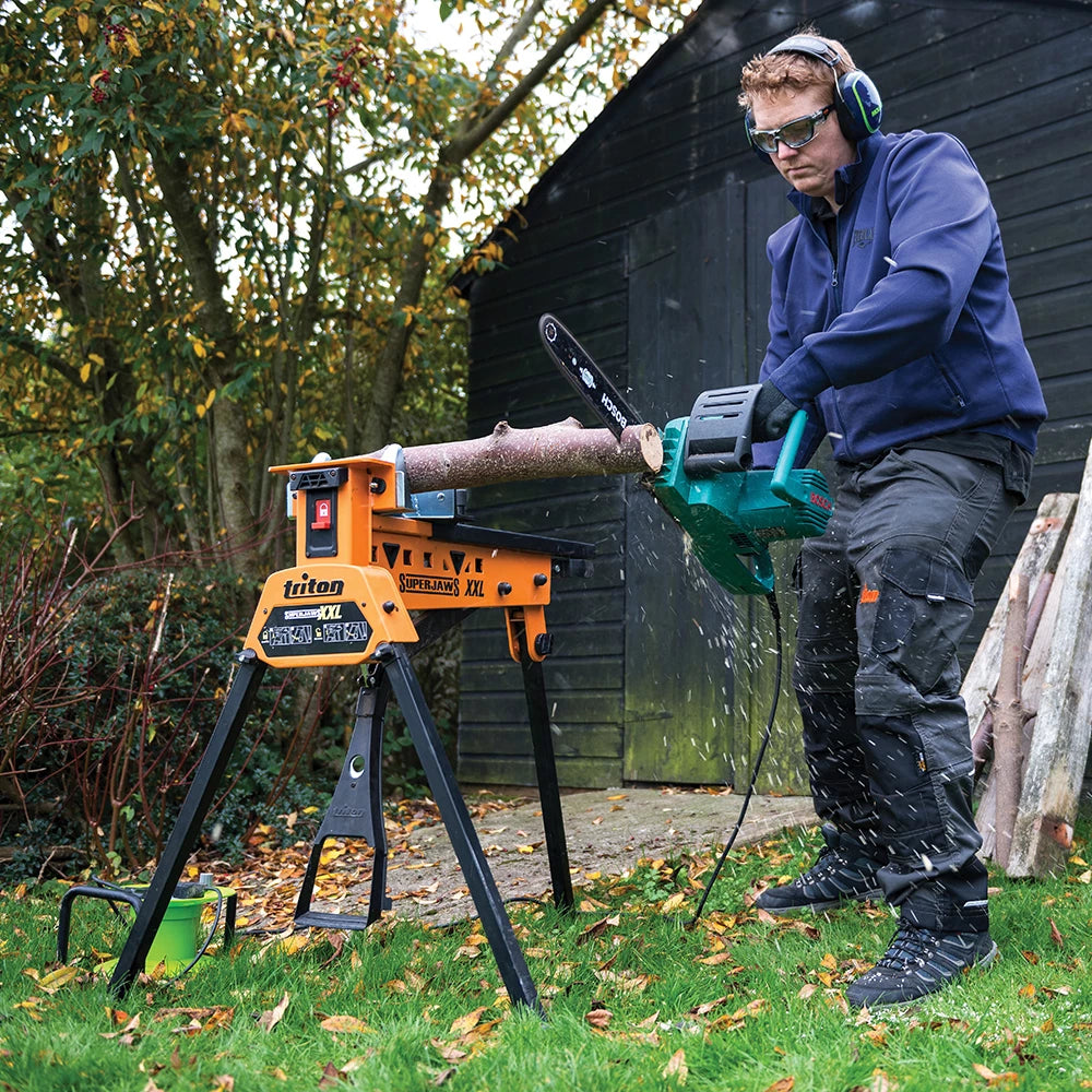 Triton SuperJaws XL Portable Clamping System - 1000kg Force, Feet Operated