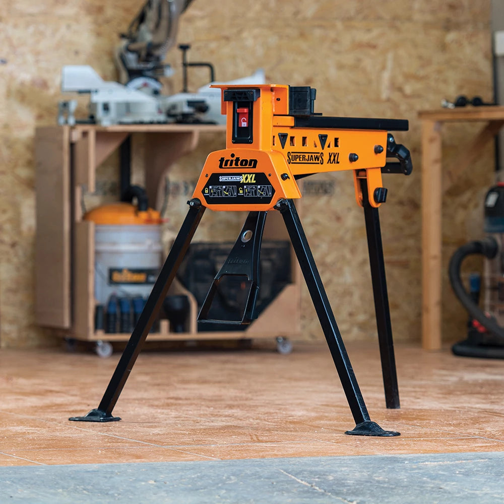 Triton SuperJaws XL Portable Clamping System - 1000kg Force, Feet Operated