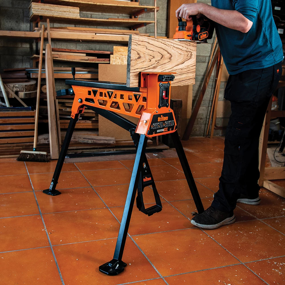 Triton SuperJaws XL Portable Clamping System - 1000kg Force, Feet Operated