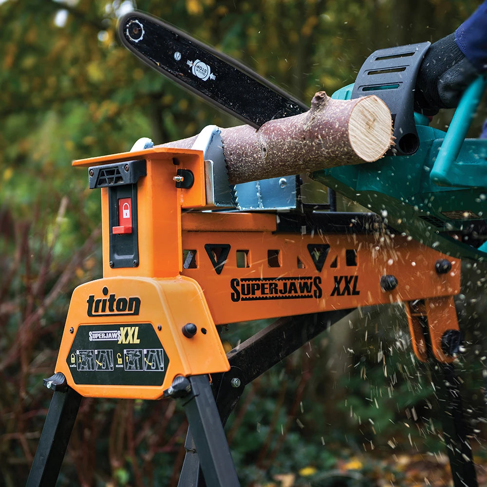 Triton SuperJaws XL Portable Clamping System - 1000kg Force, Feet Operated