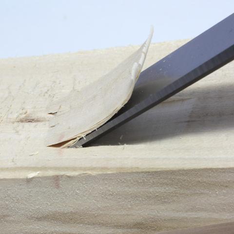 Premium WOOD LINE PROFI 3 - 50 mm Bevel Edge Chisel with Natural Beech Handle