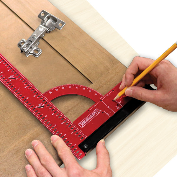 Milescraft MC-Square300 300mm Aluminum Square with Angle Finders