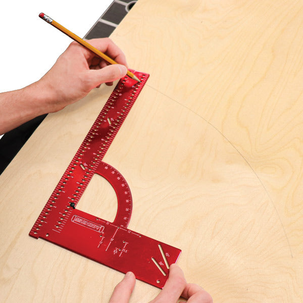 Milescraft MC-Square300 300mm Aluminum Square with Angle Finders