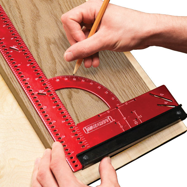 Milescraft MC-Square300 300mm Aluminum Square with Angle Finders