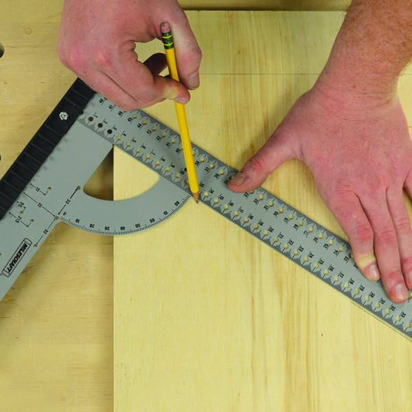 Framing Square 500™ Metric Precision Woodworking Layout Tool
