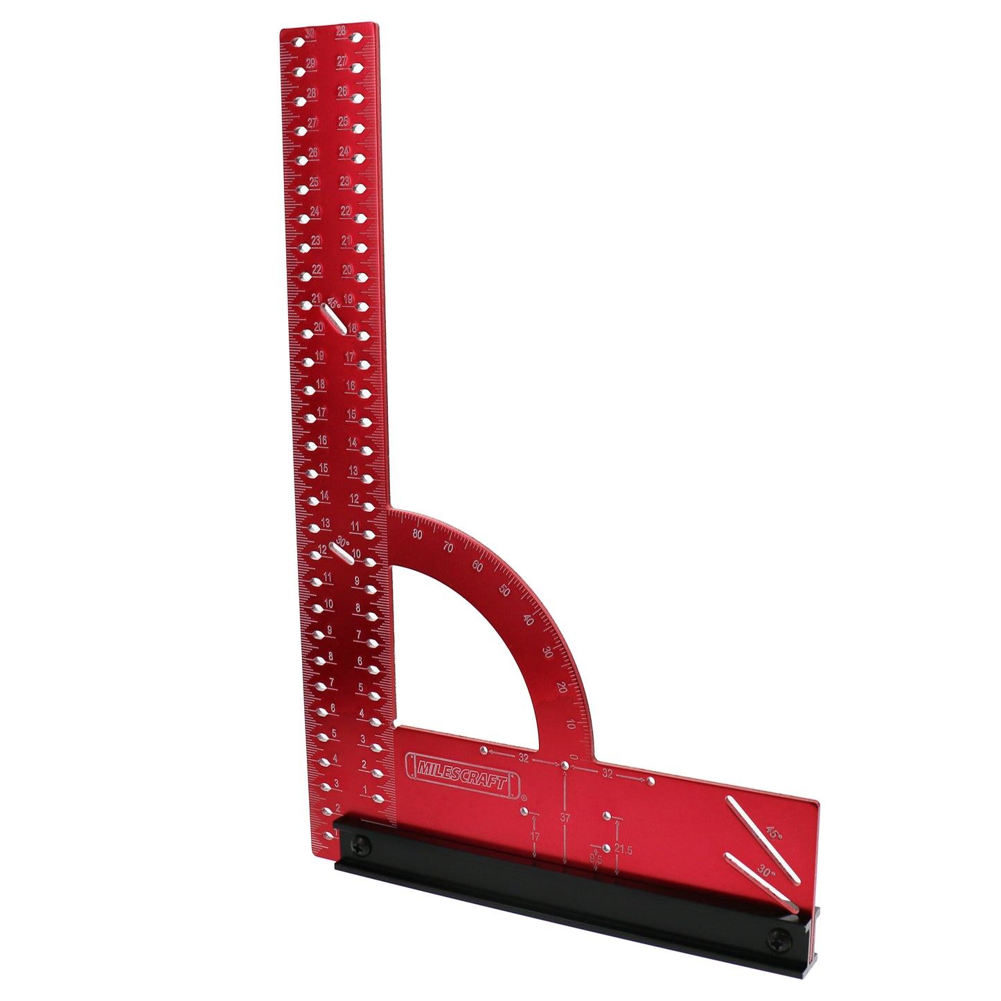 Milescraft MC-Square300 300mm Aluminum Square with Angle Finders