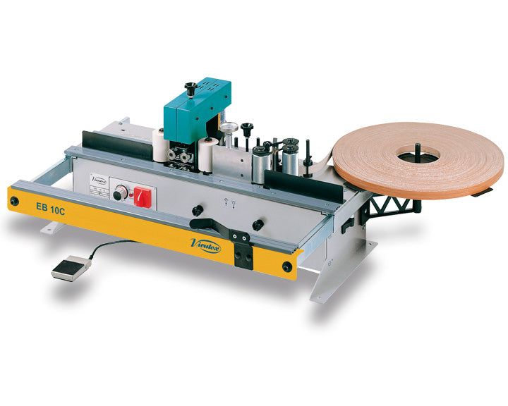 Virutex EB10C Automatic Pre-Glued Edge Banding Machine with Motorized Trimmer