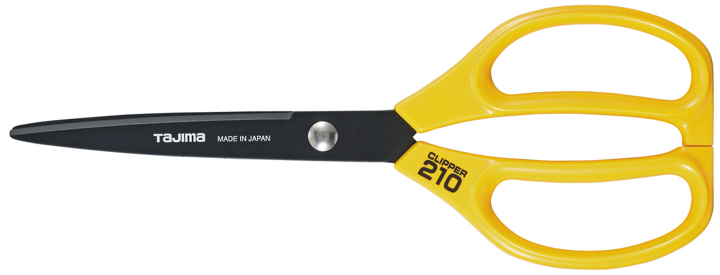 Tajima Ergonomic Fluoro-Coated Scissors for Smooth, Non-Stick Precision Cuts
