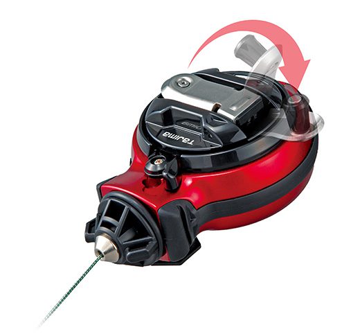 Tajima Chalk-Rite Sturdy Heavy-Duty Metal Chalk Line Reel