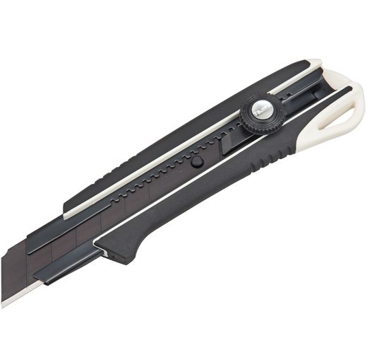 Tajima Premium 25mm Utility Cutter Knife with Dial Lock and Elastomer Grip
