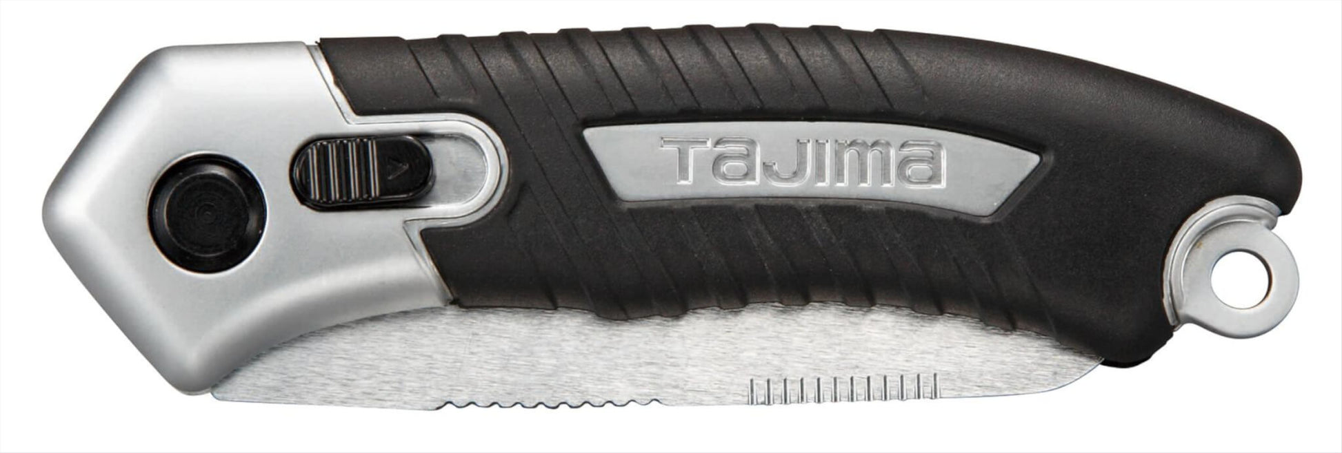Tajima Foldable Multi-Purpose Electrician's Knife with Safety Lock and Hollow Blade