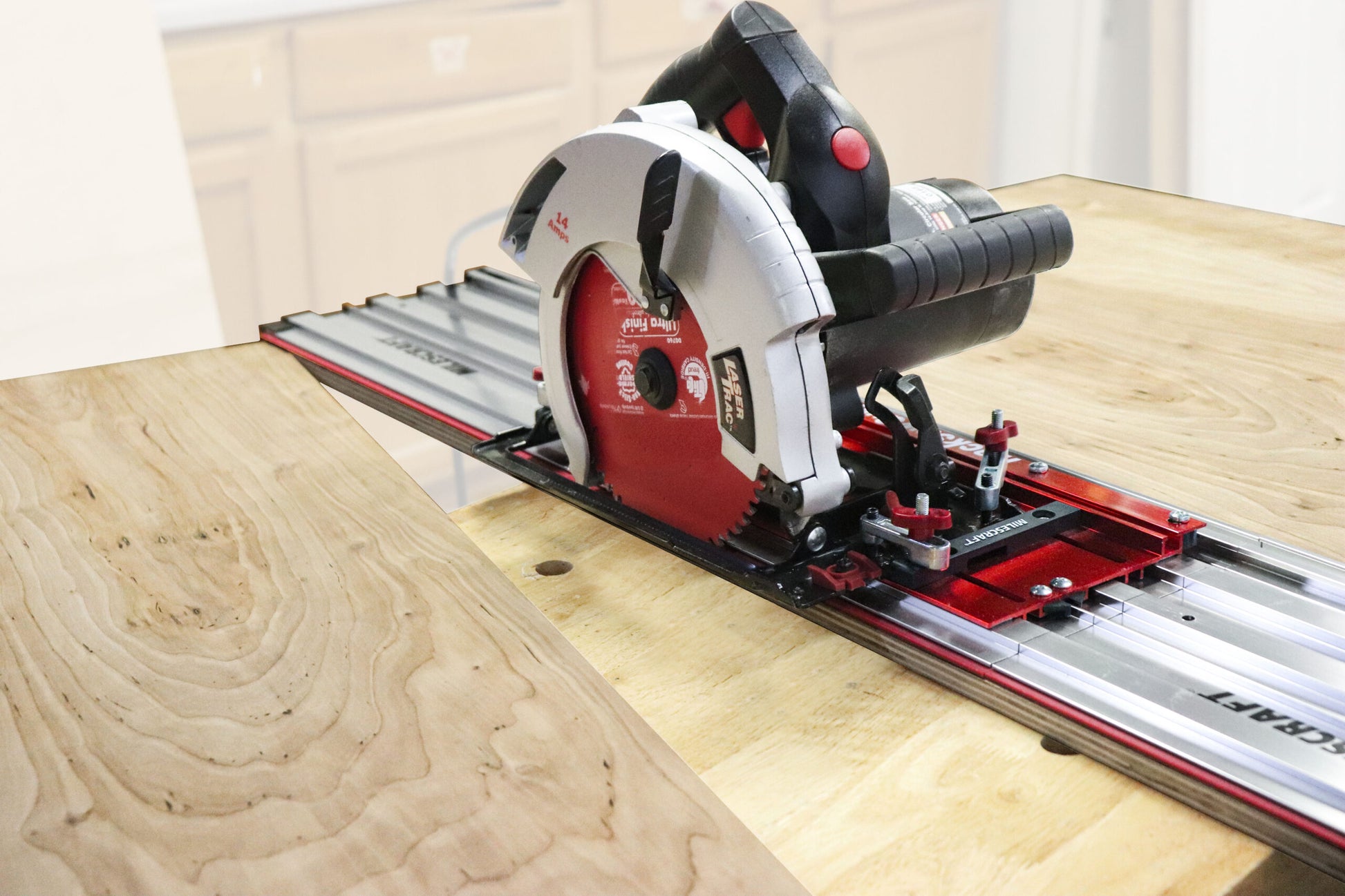 Milescraft GuideRails™ 2x 27.5-inch Rail Extensions for TrackSawGuide