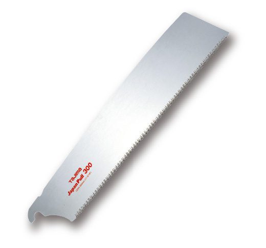 Tajima GNB-300 Japan Pull Saw Blade: SK-95 Steel, Impulse Hardened Teeth