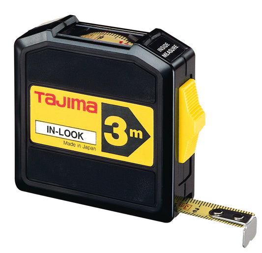 Tajima In-Look Magnified Viewer Tape Measure, Easy Read, Durable Belt Clip