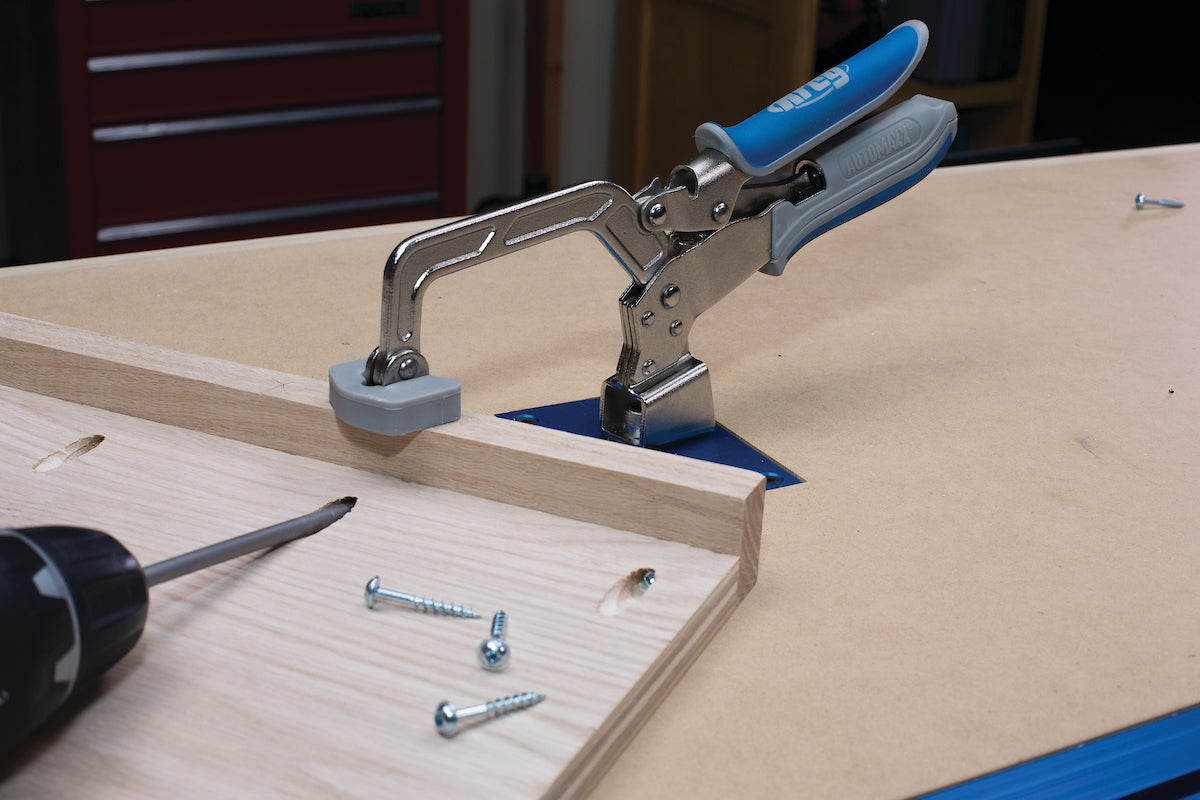 Kreg Automaxx Bench Clamp 3: Auto-Adjusting Workpiece Grip for Woodworking