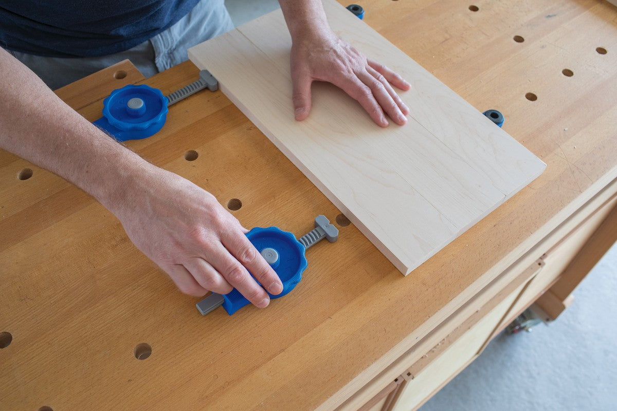 Kreg In-Line Bench Clamp for 19mm 20mm Workbench Holes, Secure Clamping