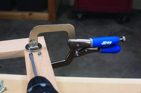 Kreg Classic Face Clamp: 76mm Clamping Depth, High Force, Padded Grip