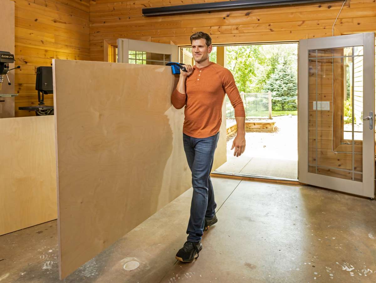 Kreg Panel Carrier: Heavy-Duty Ergonomic Tool for One-Person Plywood Transport