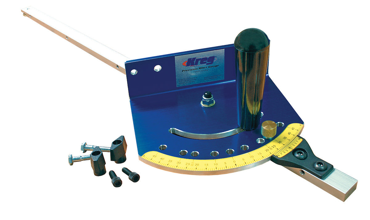 Kreg Precision Miter Gauge: Accurate Table Saw Cuts, No Calibration, Vernier Scale