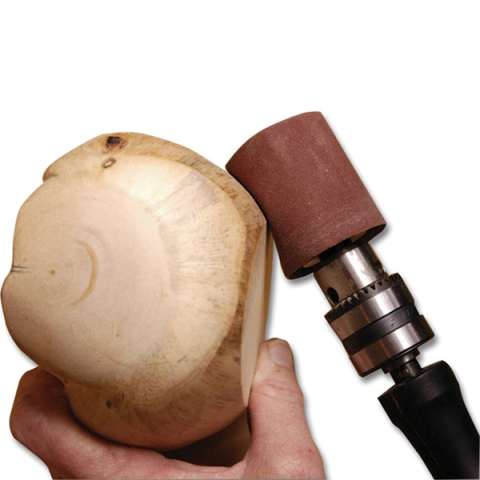 Premium Cylinder Sanding Sleeves 42mm, 3-Pack, Flexible Abrasive, All-Material Finish