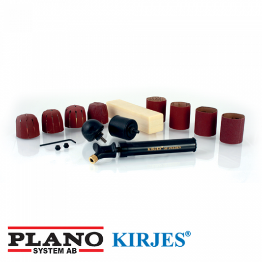 Kirjes Inflatable Basic Sanding Kit for Wood Carving & Fine Finishing