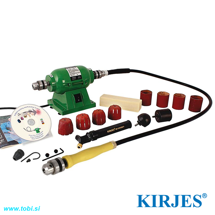 Versatile Kirjes Inflatable Sanding System for Wood Carving and DIY Projects