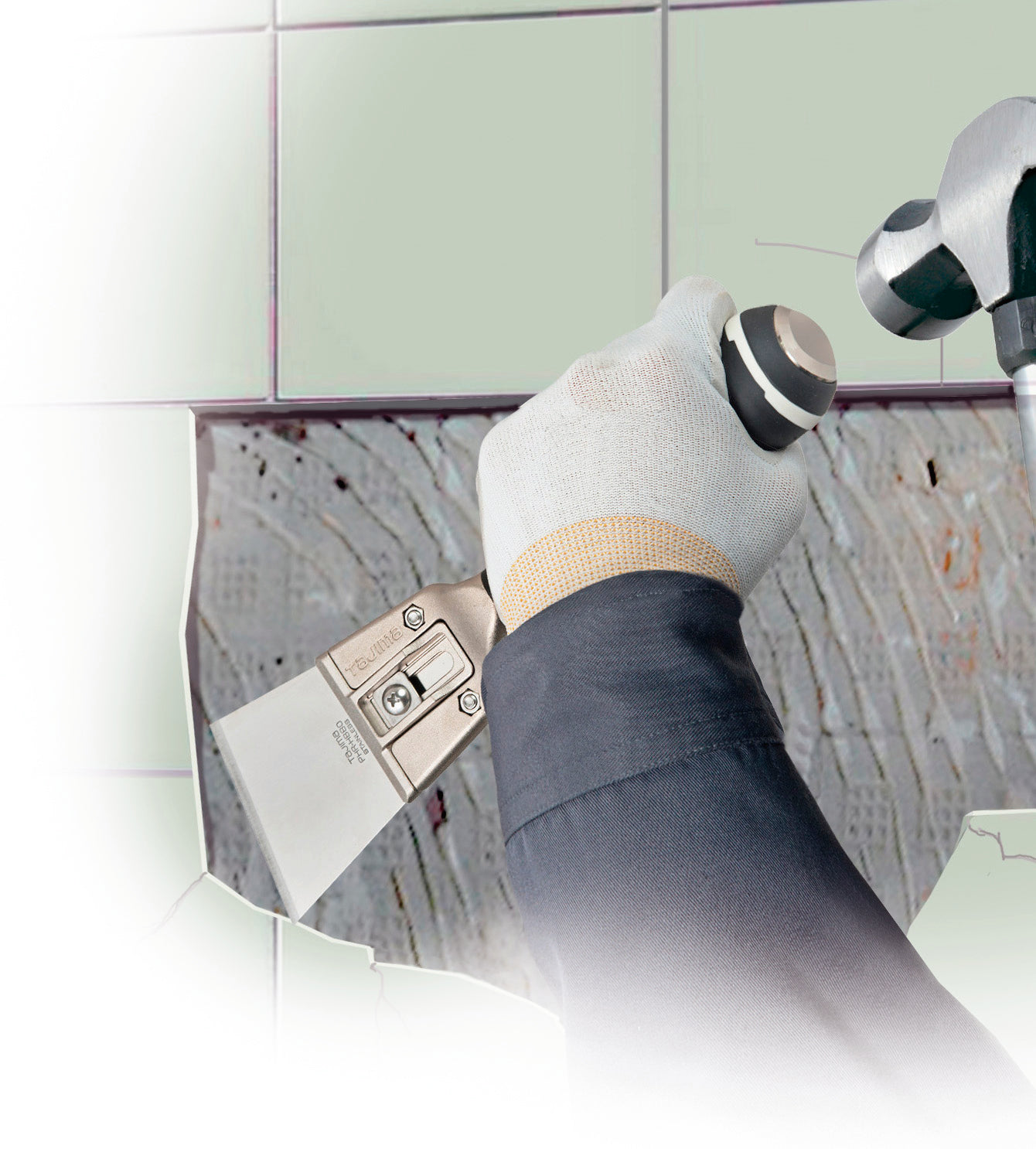 Tajima Rite-P Solid Core Extra Thick Scraper: Ergonomic, Long Blade, Durable