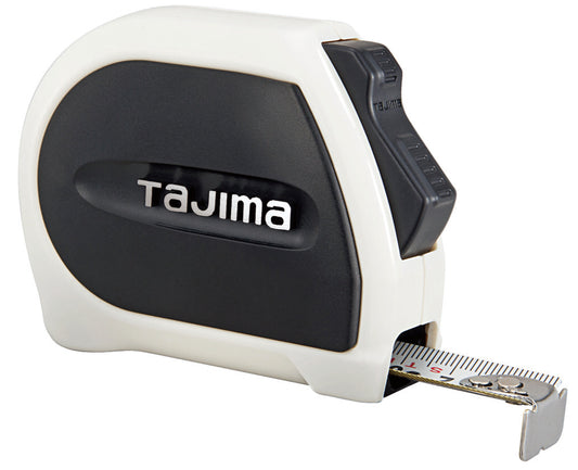 Tajima Sigma Stop Auto-Lock Measuring Tape with Extra Thick Steel Blade