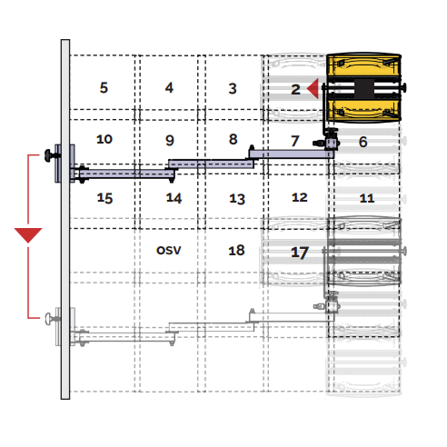 Speedheater Flexi Arm: Hands-Free Paint Removal System with Facade Brackets