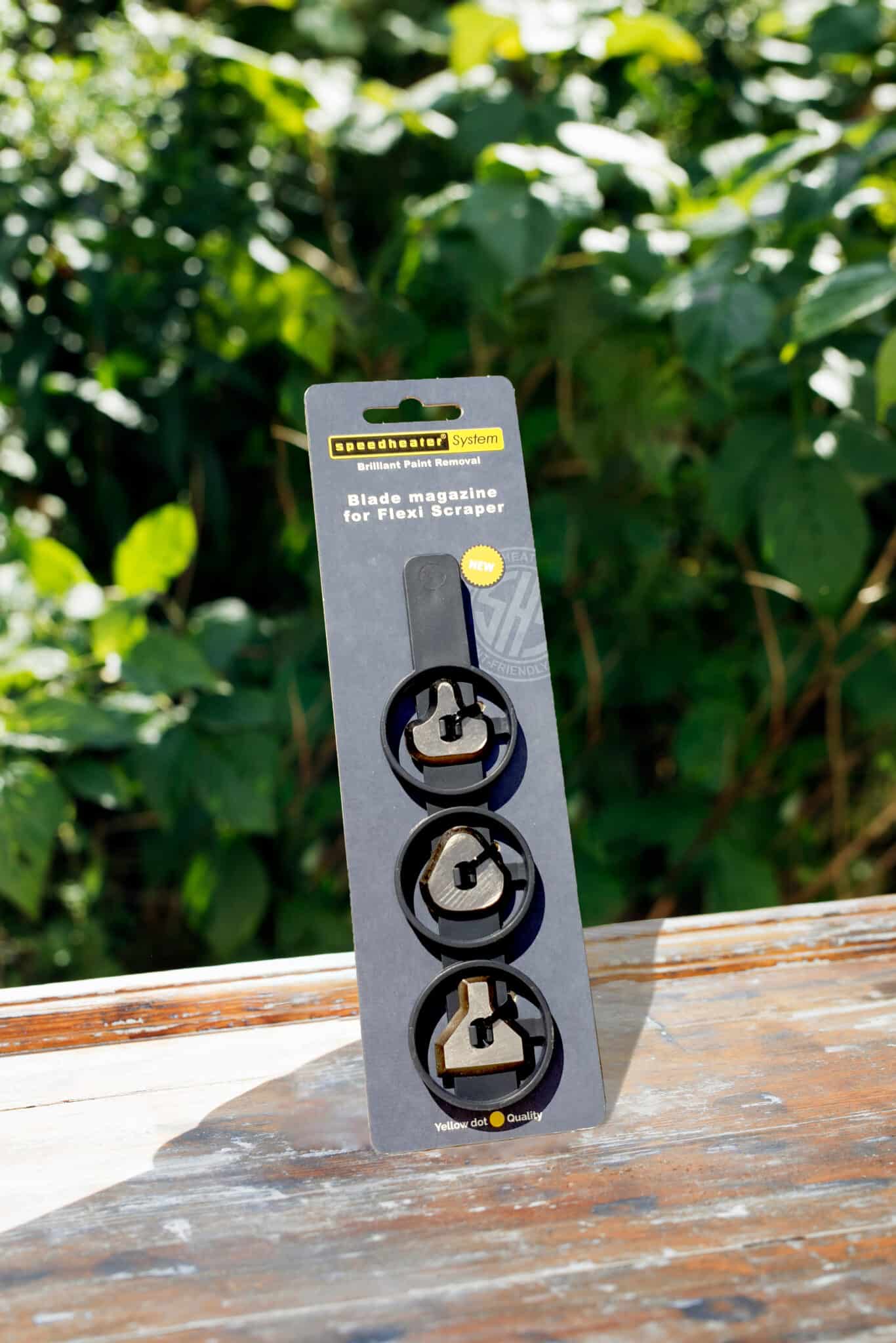 Speedheater Flexi Scraper Blade Magazine: 6-in-1 Versatile Paint Removal Tool