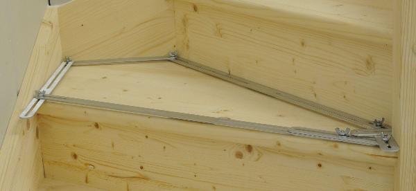 Stair Tread Template 13 Aluminum Rails