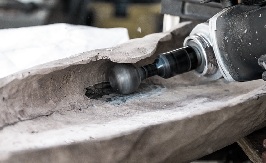 Arbortech 30mm Spherical Ball Gouge Grinder Attachment for Wood Carving