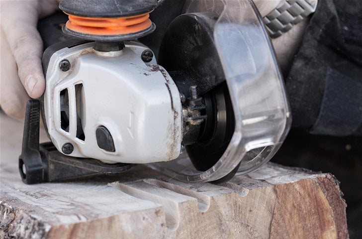 Arbortech Industrial Woodcarver Blade with ProGuard Kit for Angle Grinders