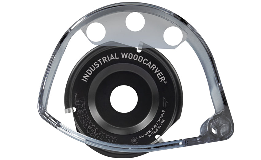 Arbortech Industrial Woodcarver Blade with ProGuard Kit for Angle Grinders