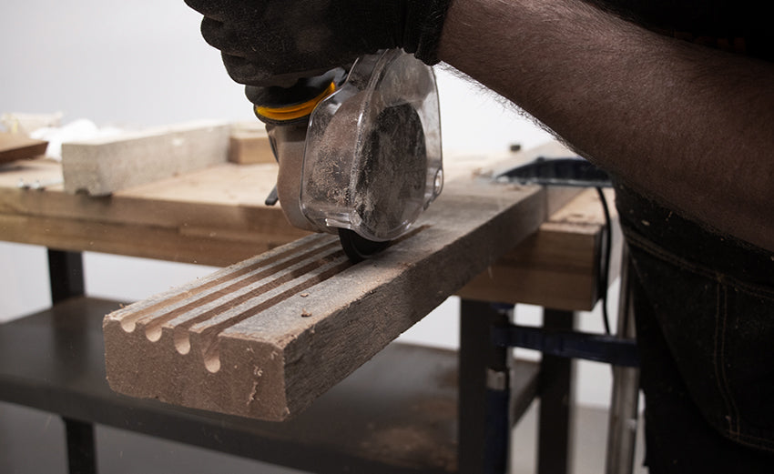 Arbortech Industrial Woodcarver Blade with ProGuard Kit for Angle Grinders