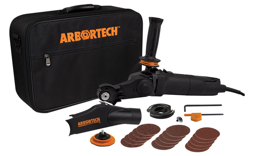 Arbortech Mini Carver Power Tool: Versatile 50mm Angle Grinder for Wood Sculpting