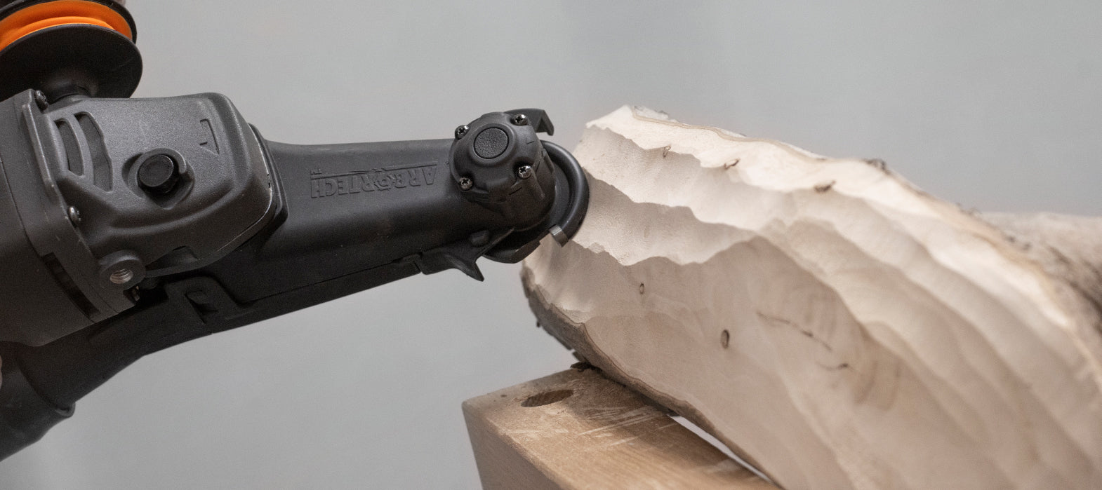 Arbortech Mini Carver Power Tool: Versatile 50mm Angle Grinder for Wood Sculpting