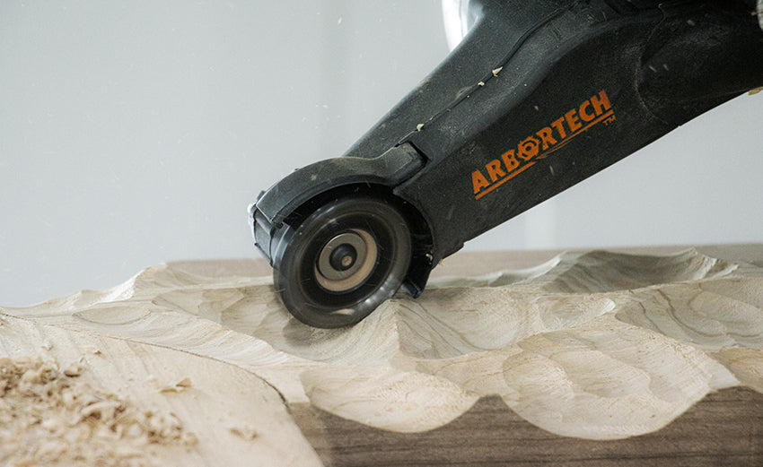 Arbortech Mini Pro 50mm Tungsten Carbide Power Carving Blade for Woodworking