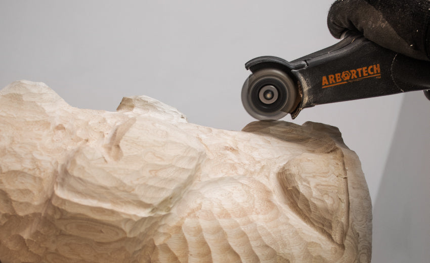 Arbortech Mini Pro 50mm Tungsten Carbide Power Carving Blade for Woodworking