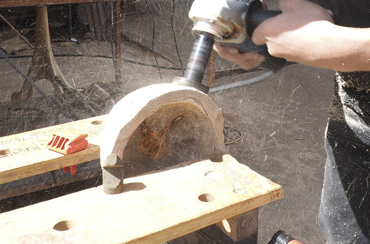 Arbortech Mini TURBO Kit: Versatile 50mm Freehand Wood Carving Attachment