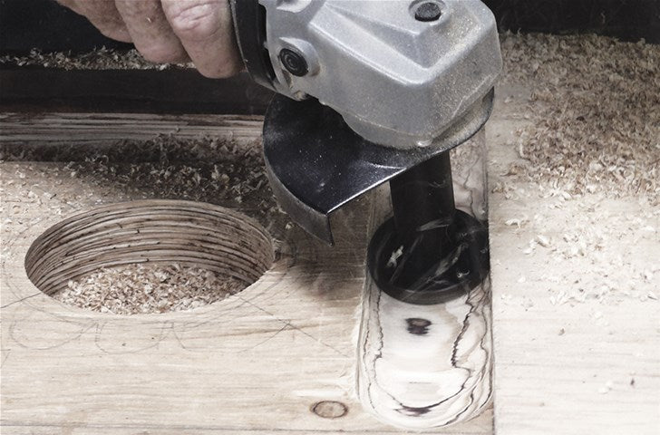 Arbortech Mini TURBO Kit: Versatile 50mm Freehand Wood Carving Attachment