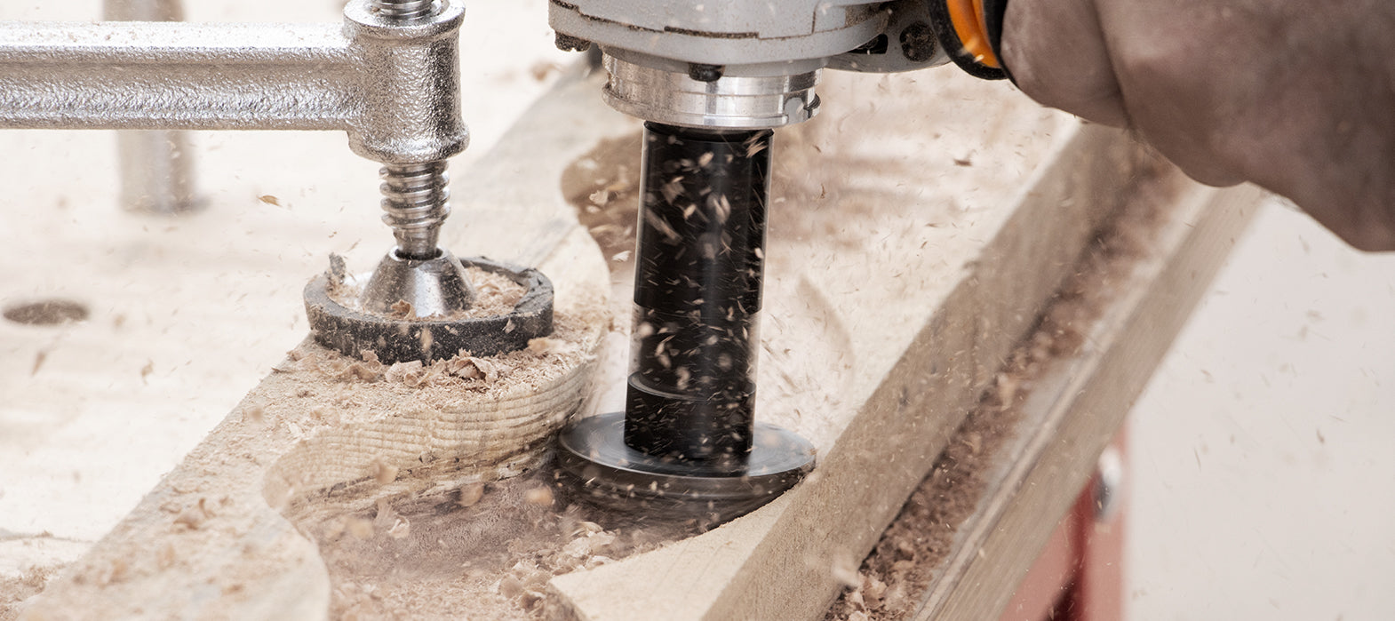 Arbortech Mini TURBO Kit: Versatile 50mm Freehand Wood Carving Attachment