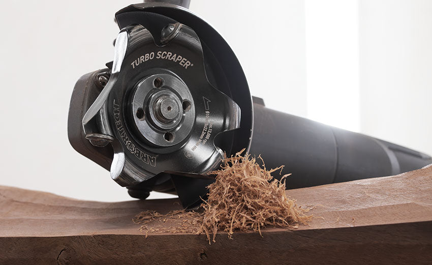 Arbortech TURBO Scraper 100mm Carving Disc: Precision Woodworking Tool