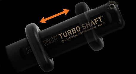 Arbortech TURBO Shaft 20mm Power Carving Attachment for Angle Grinder
