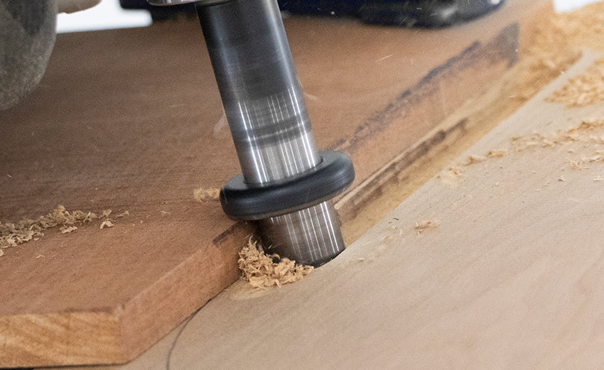 Arbortech TURBO Shaft 20mm Power Carving Attachment for Angle Grinder