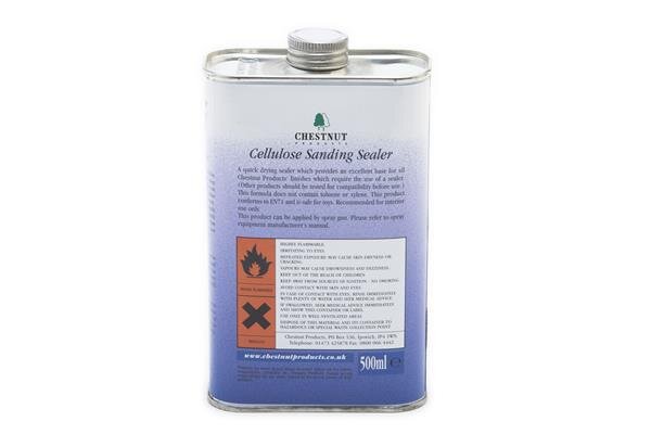 Chestnut Cellulose Sanding Sealer: Quick-Drying Nitro-Based Wood Primer for Lacquers
