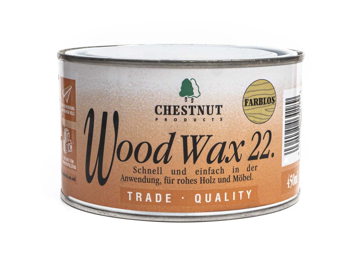Premium Chestnut Wood Wax 22 for Brilliant Shine and Durable Protection