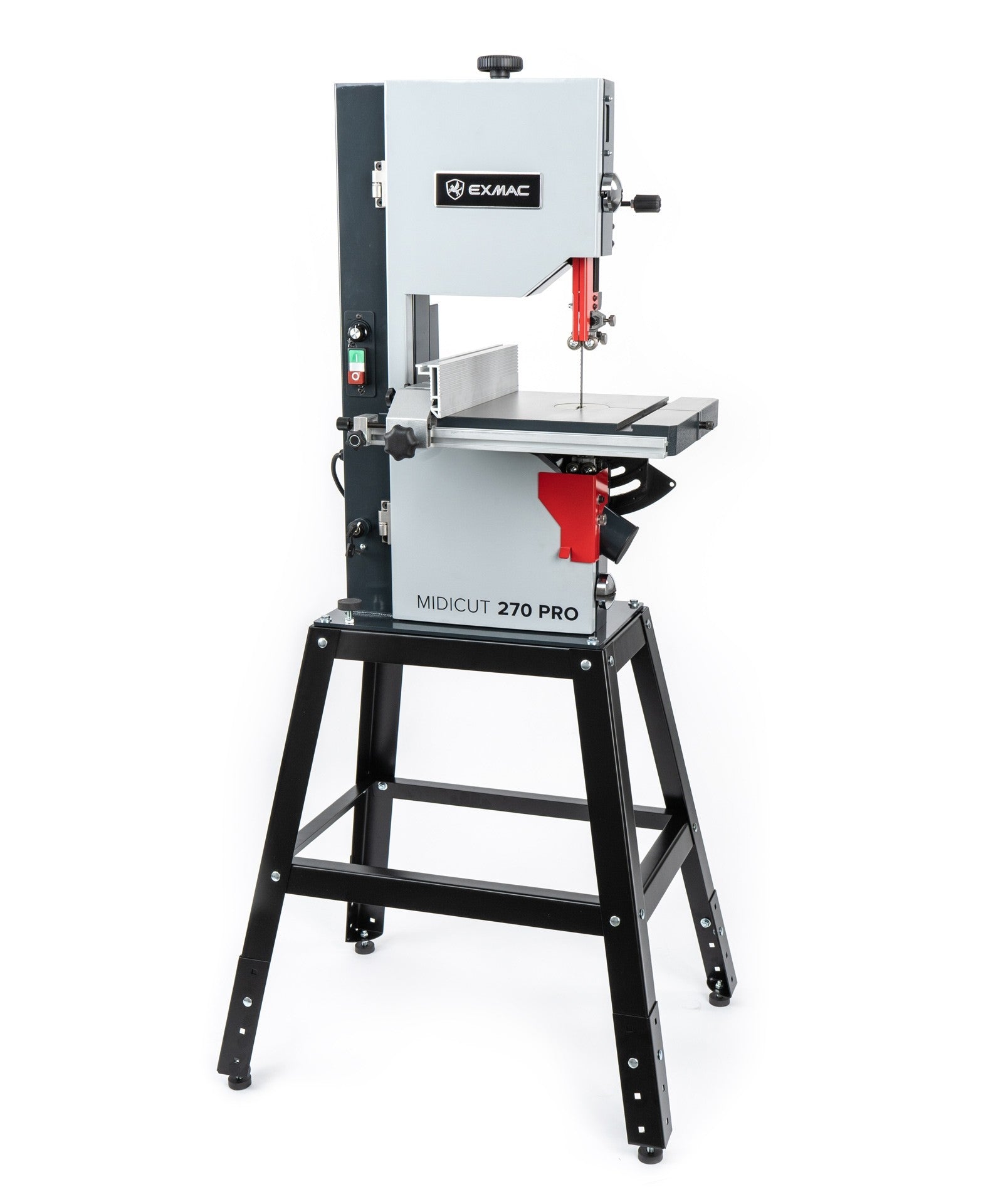 EXMAC MIDICUT 270 Precision Band Saw: Versatile Woodworking, Dual-Speed, Compact Design