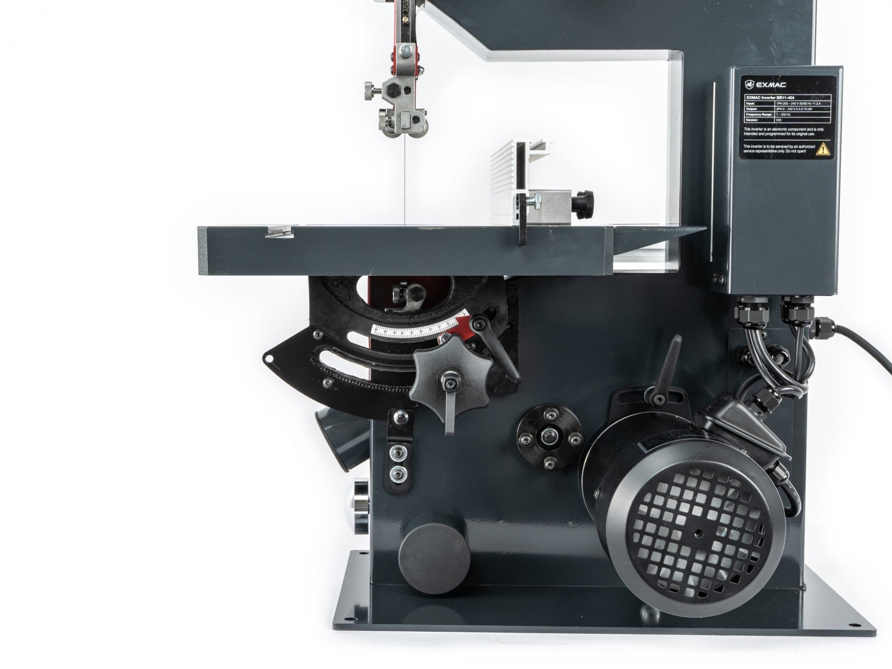 EXMAC MIDICUT 270 Precision Band Saw: Versatile Woodworking, Dual-Speed, Compact Design